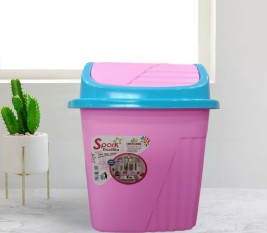 Plastic-Dust-Trash-Bin-with