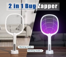 Rechargeable-2in1-Mosquito-Electric-Racket