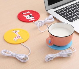 Cartoon-Silicone-Electric-Insulation-Coaster