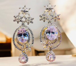 Diamond-Style-Zircon-Earrings-