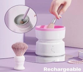 Rechargeable-Rotating-Silicone-Makeup-Brushes